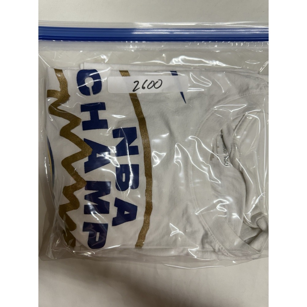 Nike Golden State‎ Warriors 2022 NBA Champs White T Shirt Roster Mens Size L - Picture 7 of 7